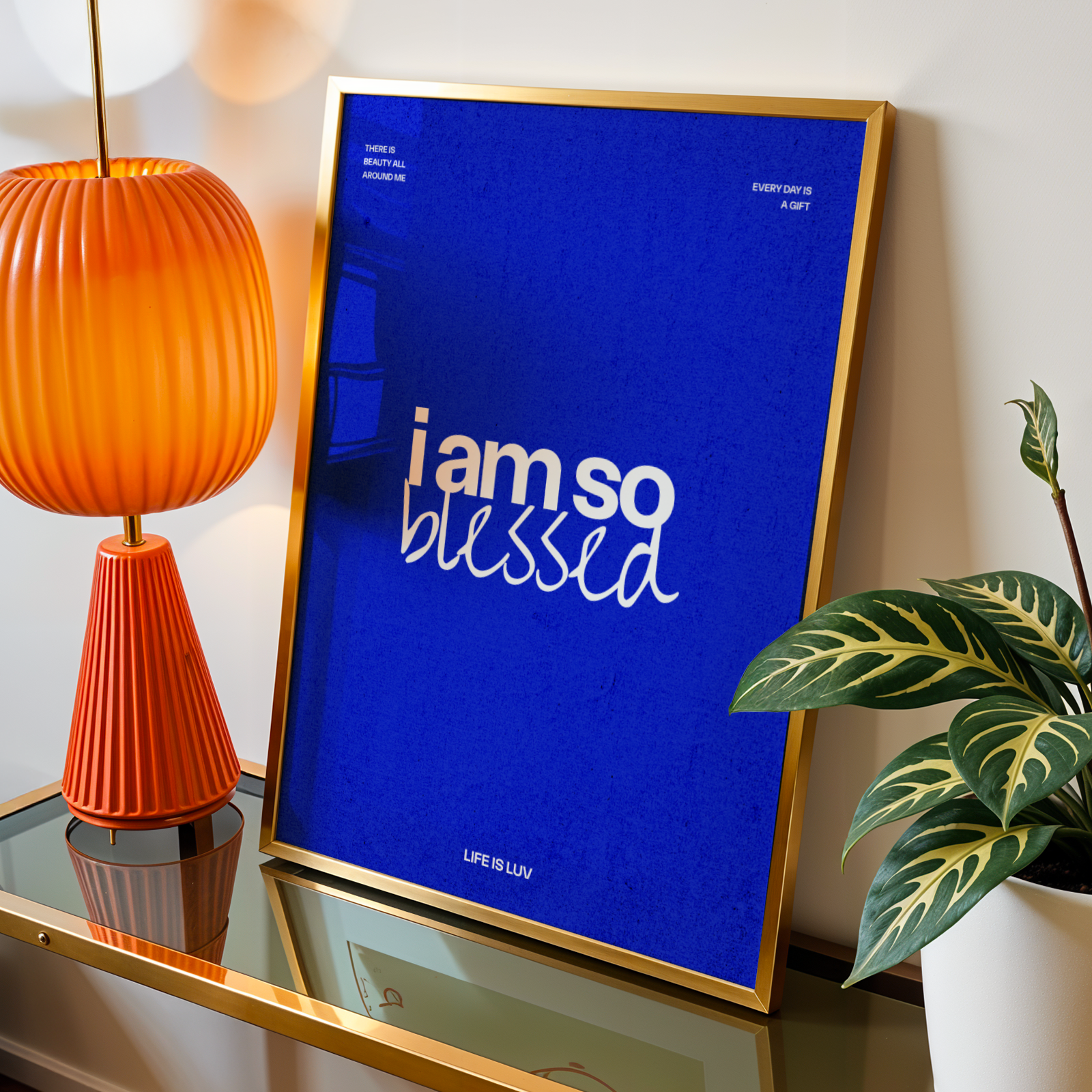 I AM SO BLESSED - POSTER