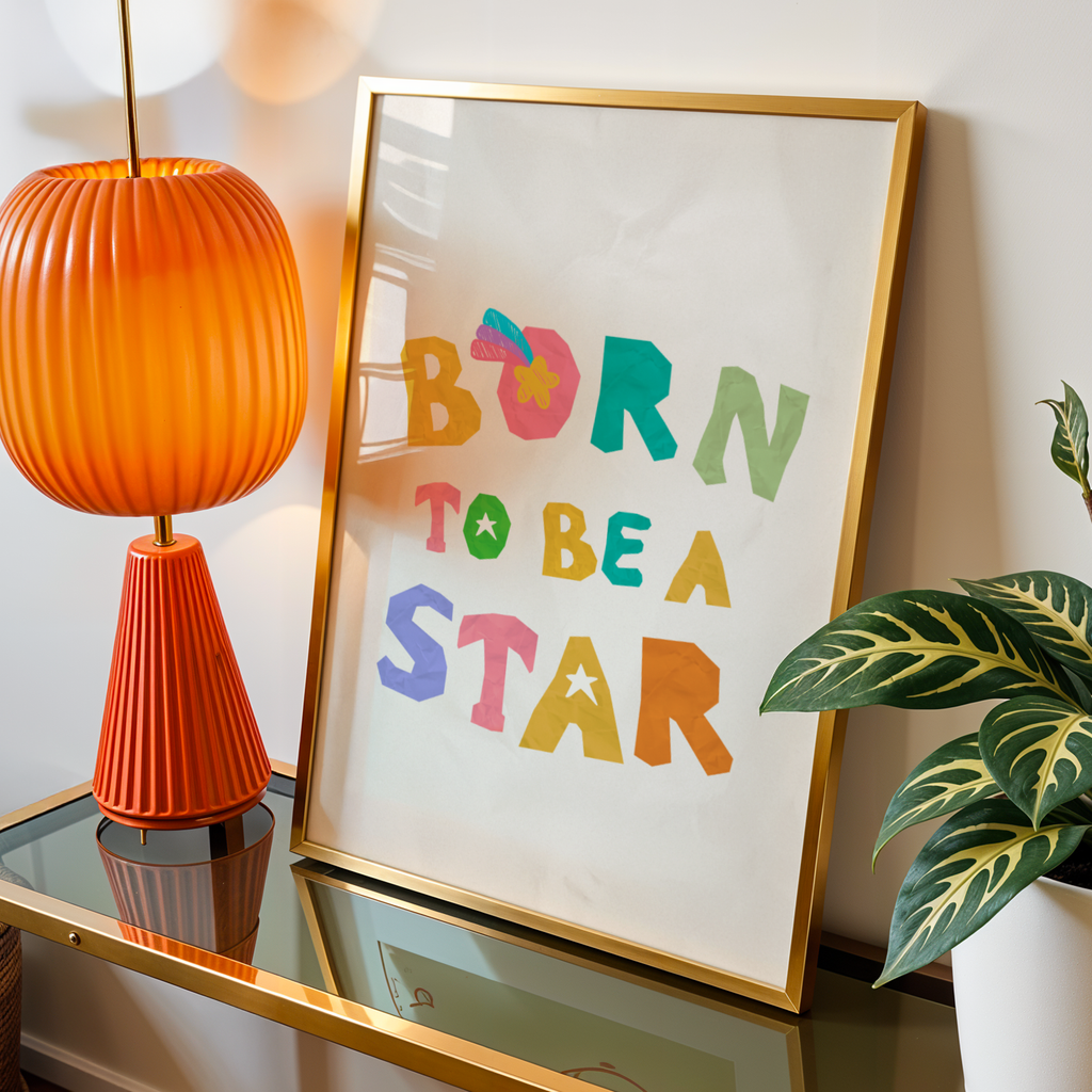 BORN TO BE A STAR - POSTER
