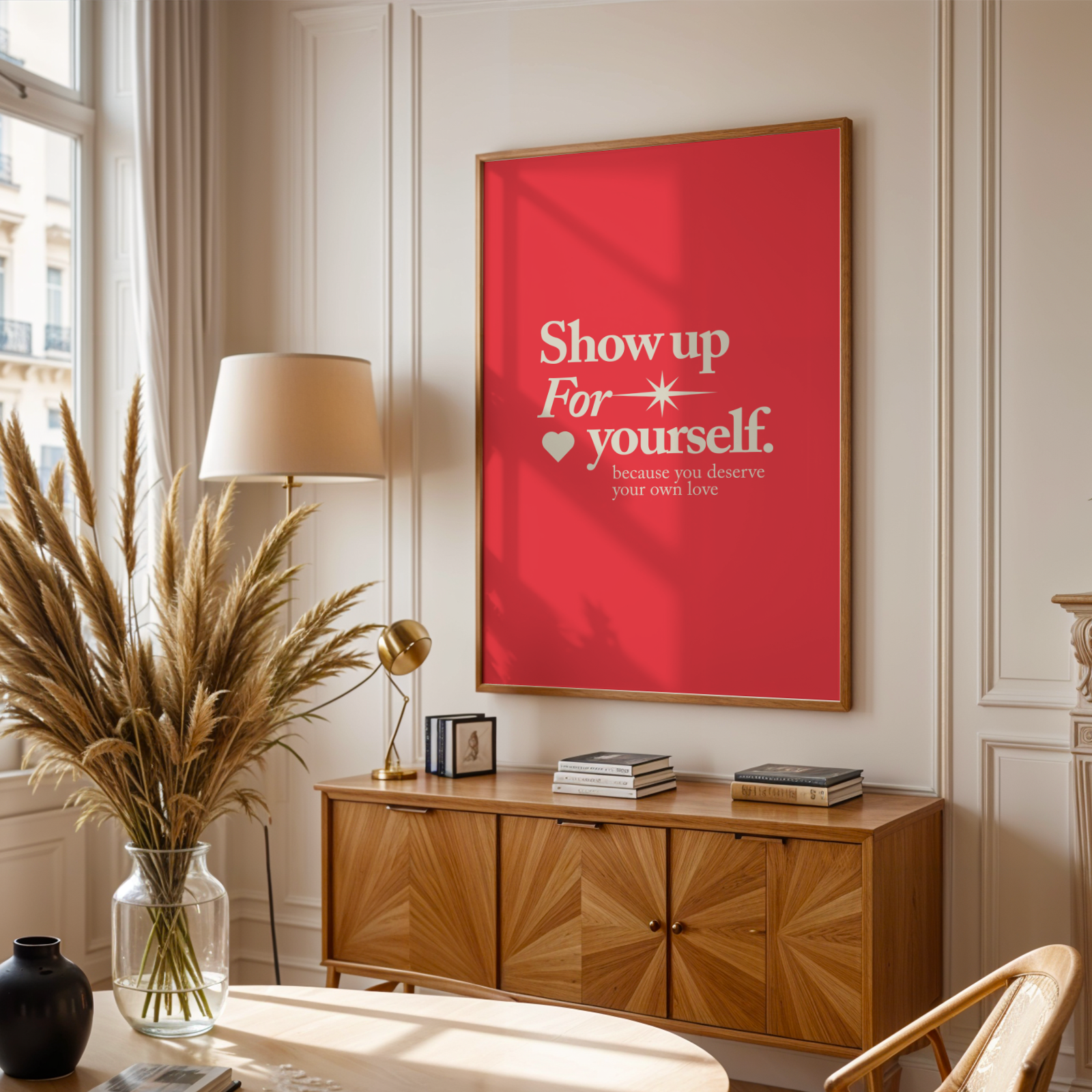 SHOW UP FOR YOURSELF - POSTER