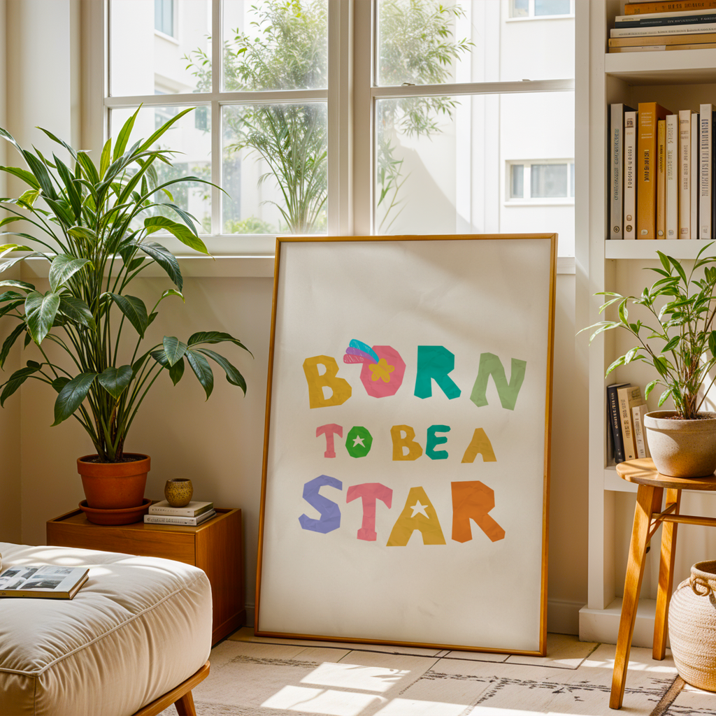 BORN TO BE A STAR - POSTER