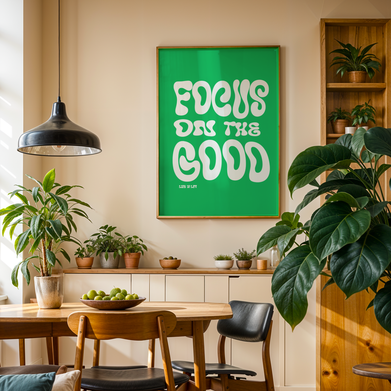 FOCUS ON THE GOOD - POSTER