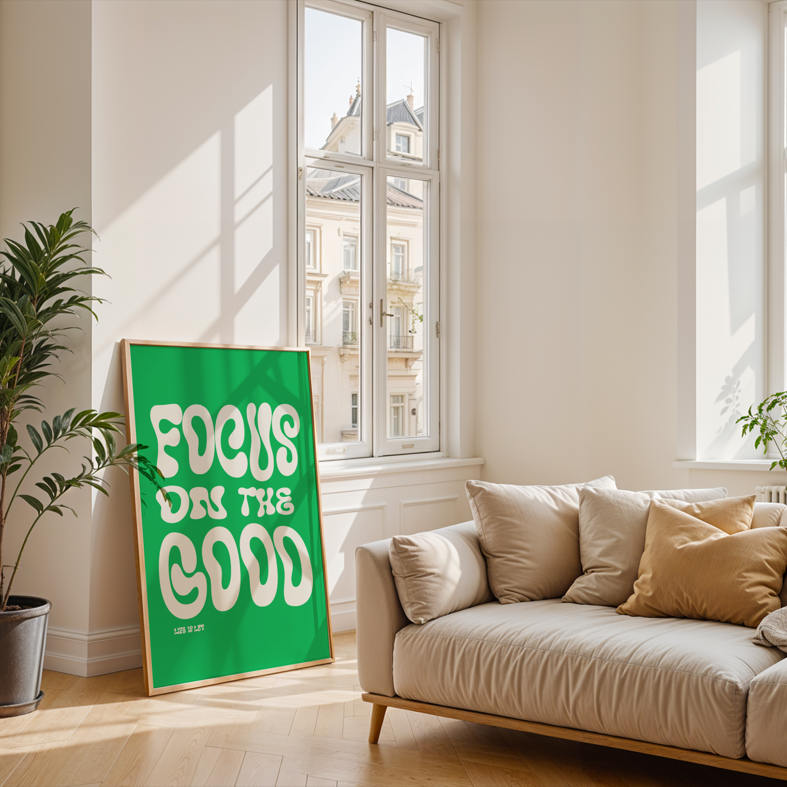 FOCUS ON THE GOOD - POSTER