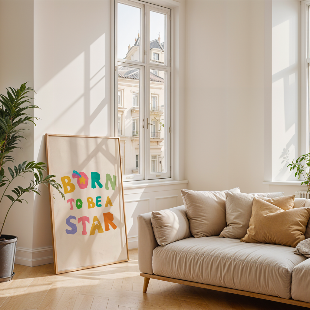 BORN TO BE A STAR - POSTER