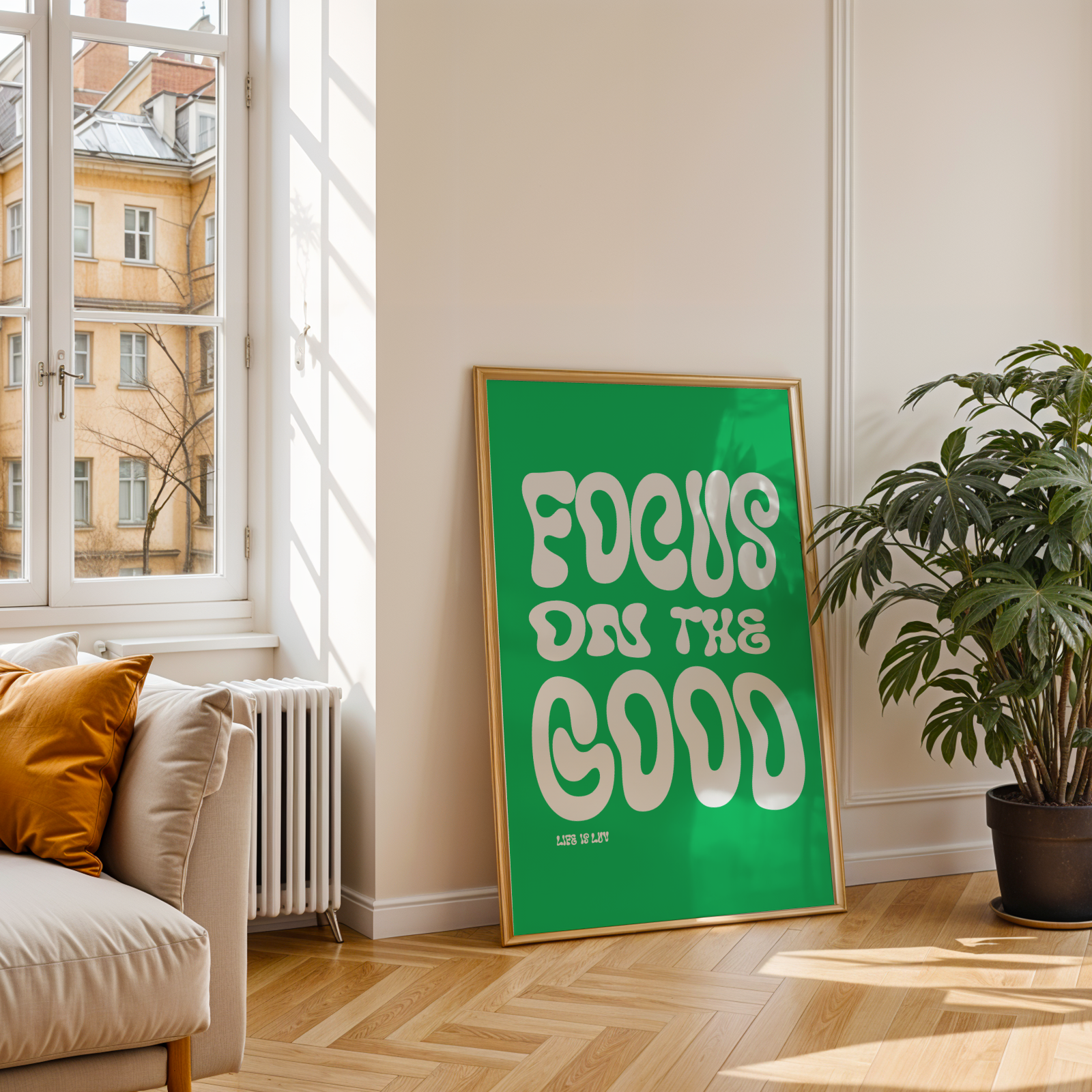 FOCUS ON THE GOOD - POSTER