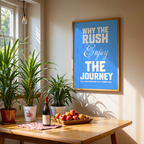 WHY THE RUSH - POSTER