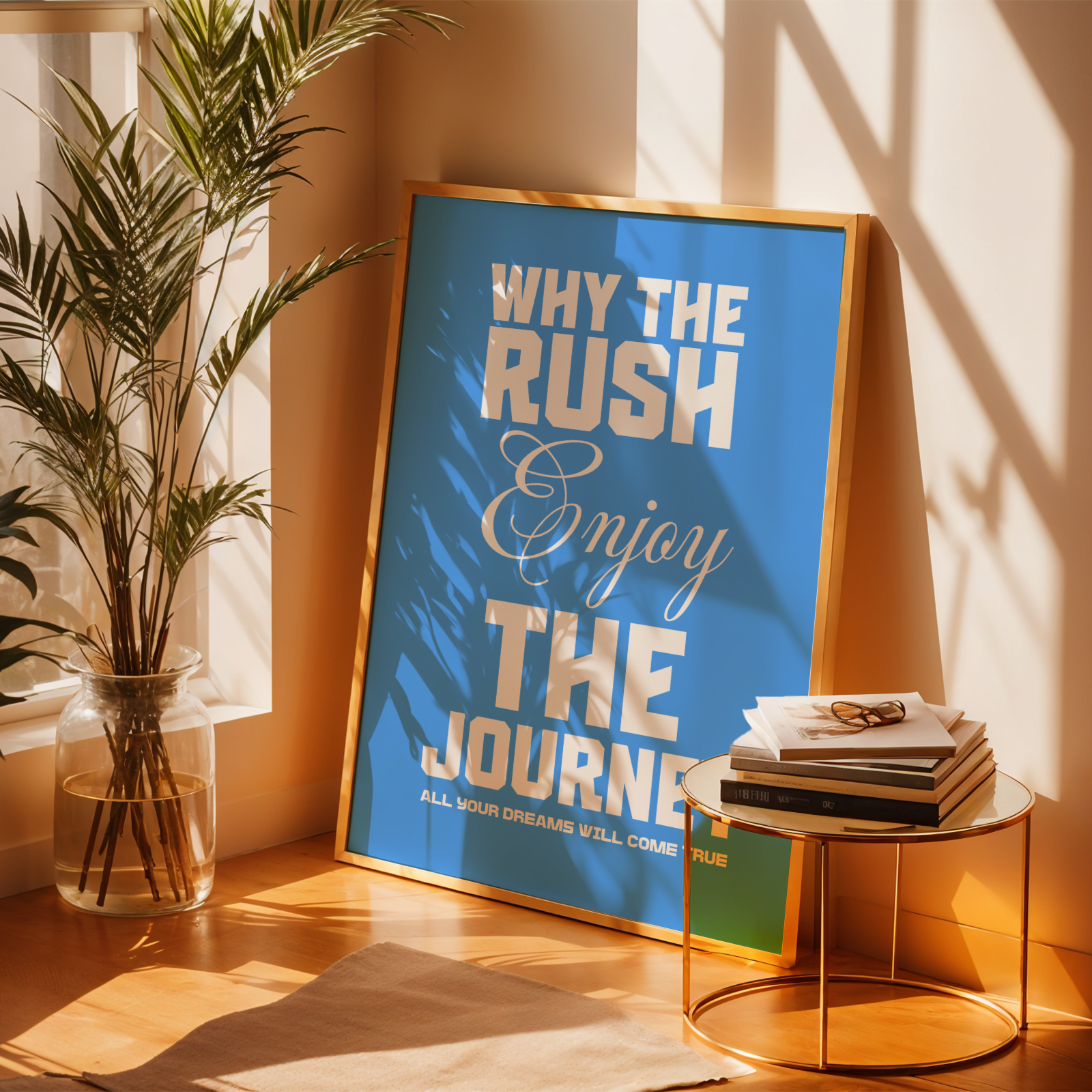 WHY THE RUSH - POSTER