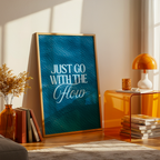 GO WITH THE FLOW - POSTER
