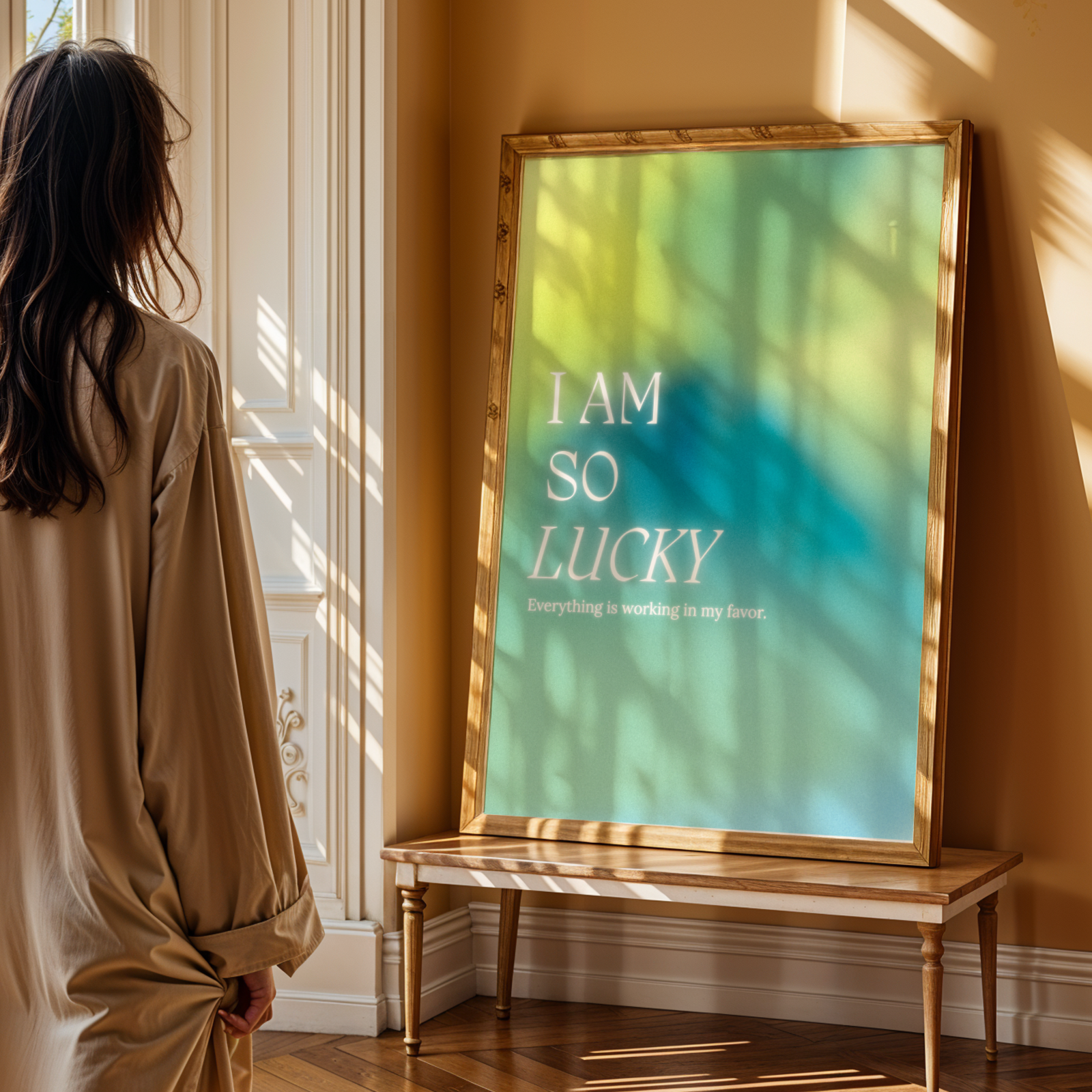 I AM SO LUCKY - POSTER
